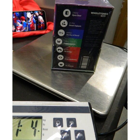 Wholetones To Go Portable Music Player Preloaded Relax Frequency Built-In Speakr - Picture 9 of 9